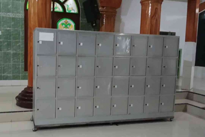 Loker tempat penitipan barang berharga (dokpri)