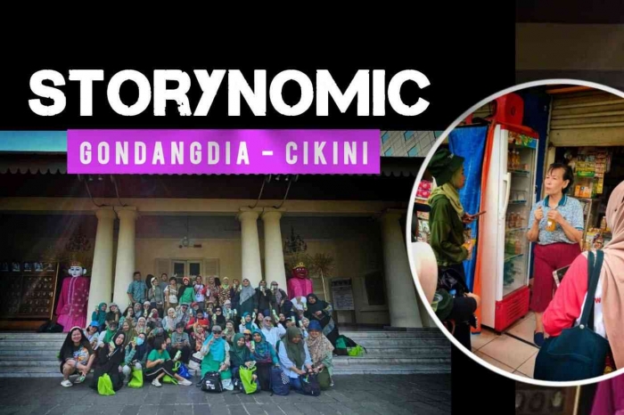 Jelajah Kuliner Gondangdia dan Cikini. Foto Wisata Kreatif Jakarta (WKJ). Edit Penulis.