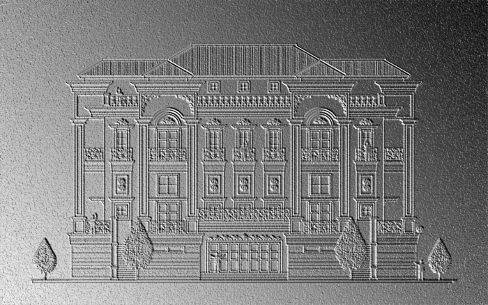 Relief Bangunan Klasik Modern : Yosep Suradal