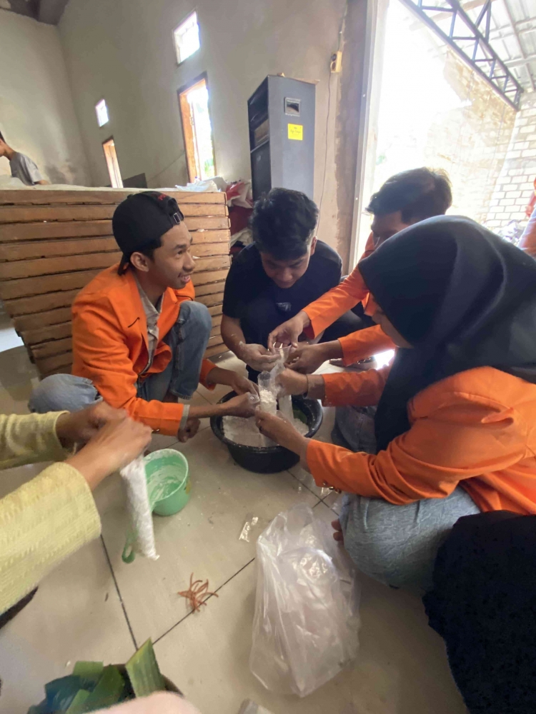 Produksi Tempe Sagu/dok. pri