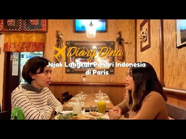 Wawancara dengan seorang penari Indonesia di Paris.