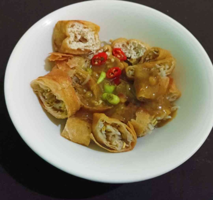 Yuk Kepoin Lumpia Tahu Gejrot Bali yang Anti Meanstream (dokpri)