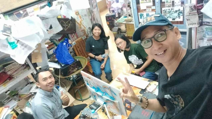 (Sumber pribadi) Kunjungan Perdana Para dosen Nusantara di Lab Elim Advanced Technology, Universitas Pattimura