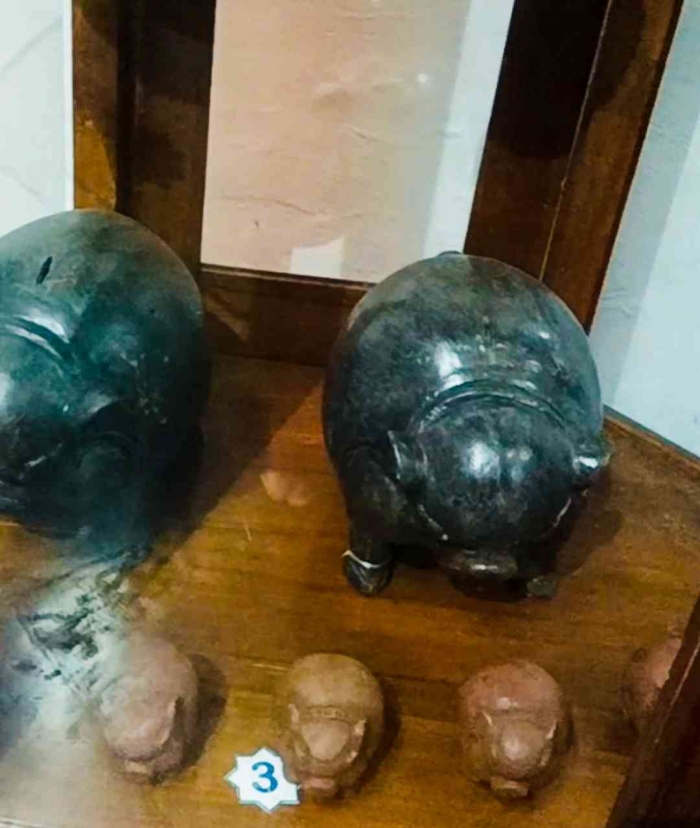 Yuk Kembali ke Jaman Majapahit. Celengan babi(dokpri)