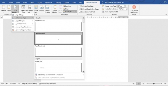 Tangkapan layar/Microsoft Word 2019