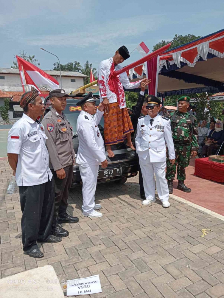 Pawai pembangunan prosesi kemerdekaan (dokpri)