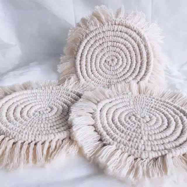 Contoh Macrame Macrame, Pelatihan Kerajinan Tangan Ibu-ibu Desa Kemambang yang ...
