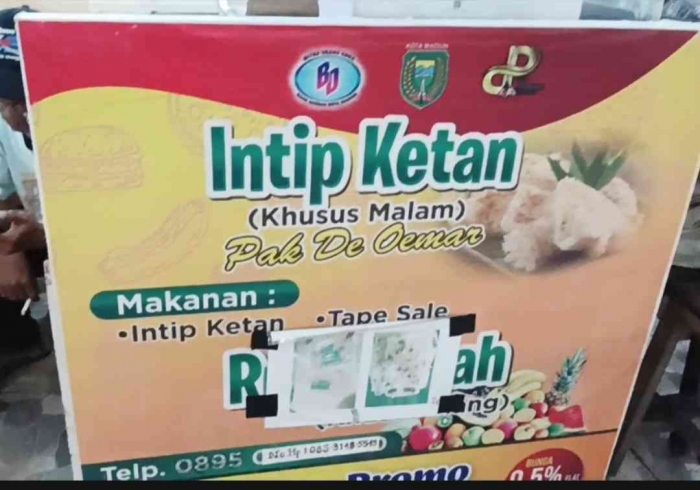 Salah satu lapak kuliner di Sleko Food Court (dokpri)