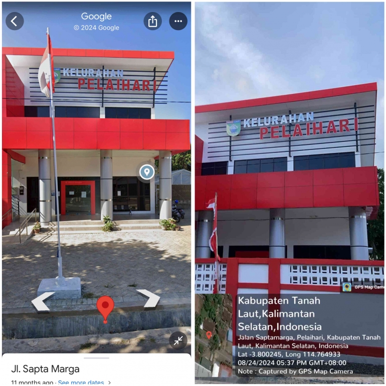 Google Maps Dan Aplikasi Geotagging/Tangkapan layar pribadi