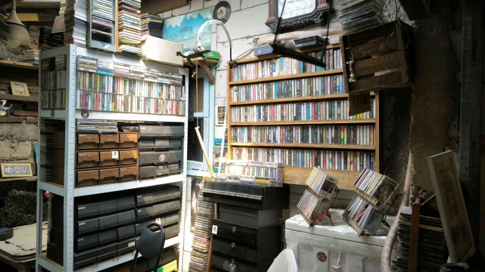 Kumpulan kaset lawas di Kampoeng Gallery (dok.pri/irerosana)