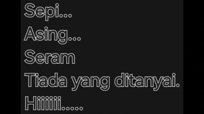 Mungkin begini kata hatiku. Eh...(Dokpri)