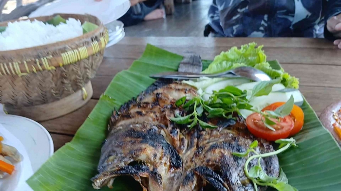 Kerapu bakar ala Madura(dokpri)