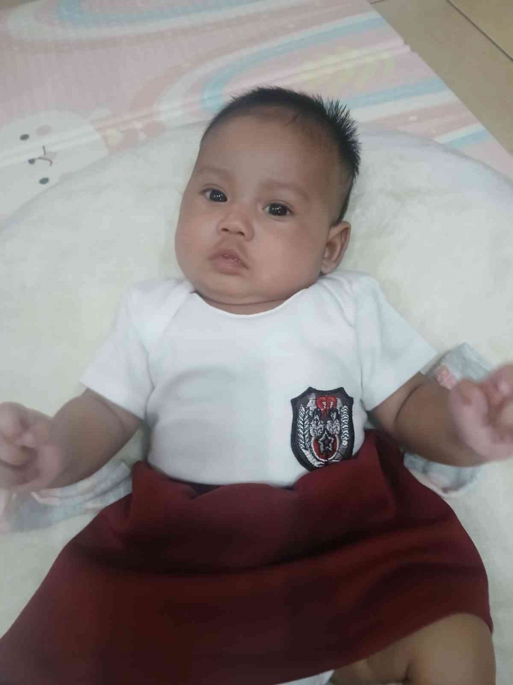 Tanaya Faza Atisa cucu pertama Kakek Jay/dokpri