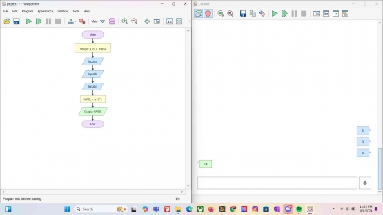 Flowchart from Flowgorithm