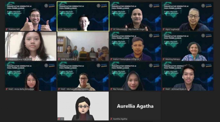 Sumber: zoom saat pelatihan guru SD Peniwen Surabaya