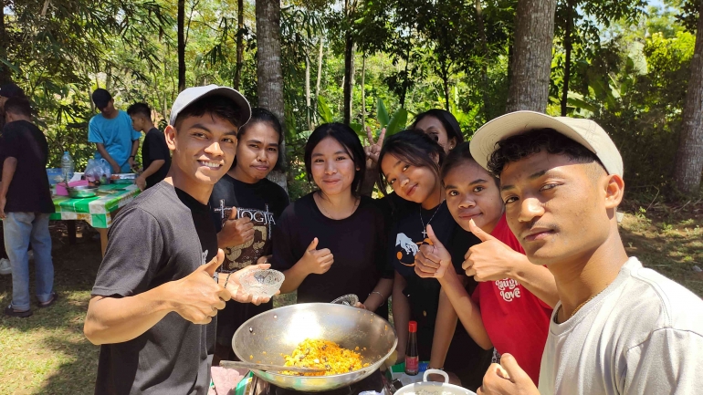 Peserta Lomba Nasi Goreng/ dok.pri