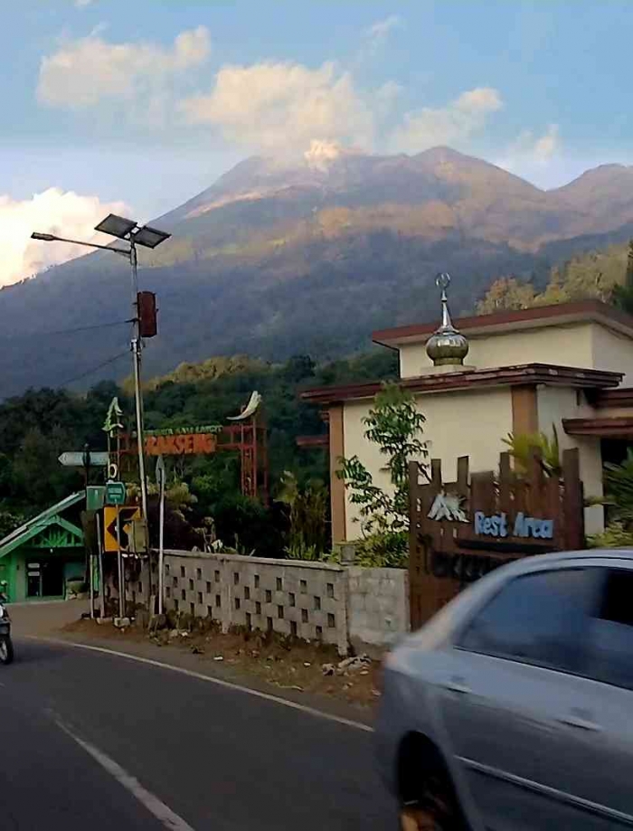 Rest area jalur Batu-Mojokerto tanpa macet libur panjang(dokpri)