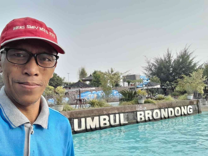 Habis berendam di kolam induk Umbul Brondong (dokpri)