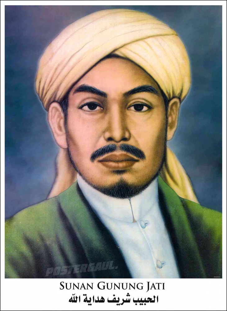 Sunan Gunung Djati. Sumber: pelajaransejarahislam.blogspot.com