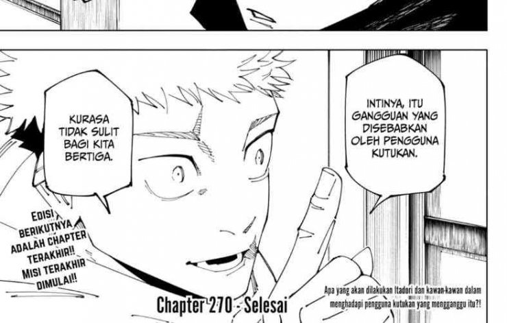 Foto Artikel : Sinopsis dan Tempat Baca Manga Jujutsu Kaisen Chapter ...