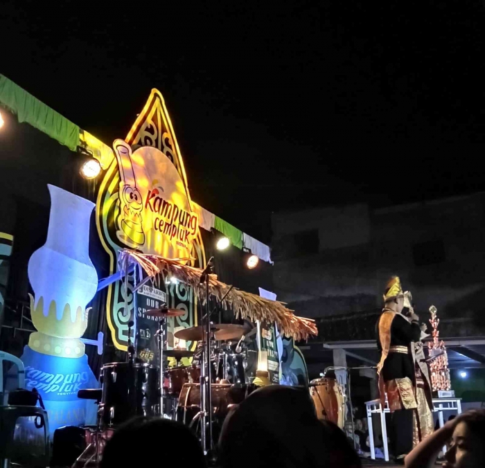 Panggung Utama Kampung Cempluk Festival | Dokumen Pribadi