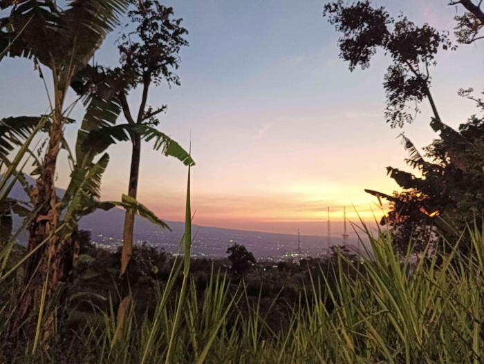 Jalan Pagi Sehat Menikmati Indahnya Sunrise di Batu (dokpri)