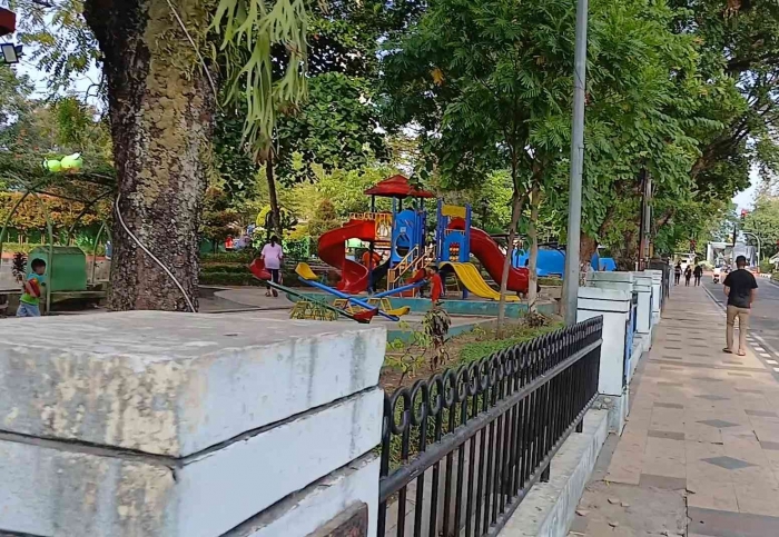 Wahana dan tempat Bermain untuk anak juga ada (dokpri)