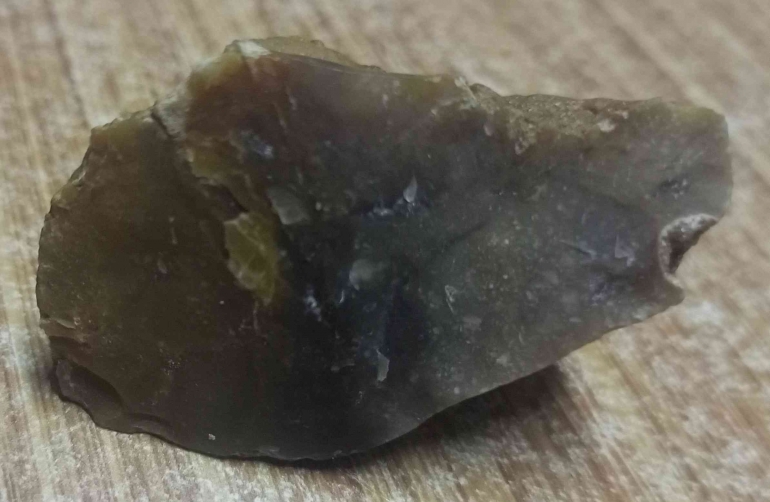 Batu akik jenis solar. (dok: pribadi)