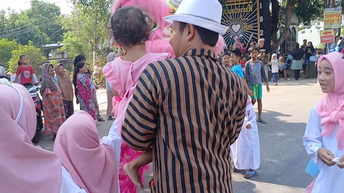 Pengin lihat barongsai, ya dek, ya(dokpri)