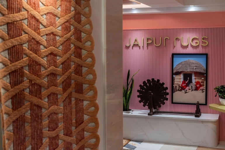Jaipur Rugs Machine Jaipur Rugs Buka Showroom Utama di Singapura Halaman 1 - Kompasiana.com