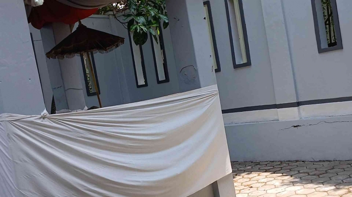 Petilasan Ki Ageng Nerang Kusumo di dalam area Taman Wisara Umbul/Madiun Umbul Square(dokpri)