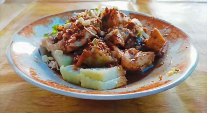 Yuk Cicipi Tahu Tepo Bumbu Kacang Pak Bakir yang Istimiwir(dokumentasi pribadi)