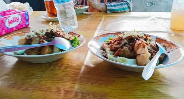 Yuk Cicipi Tahu Tepo Bumbu Kacang Pak Bakir yang Istimiwir(dokumentasi pribadi)