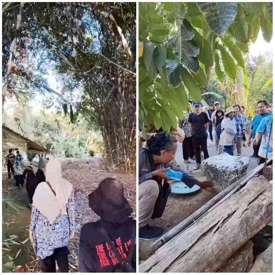 Blusukan napak tilas bersama Kandang Kebo/Foro: dokpri Hermard