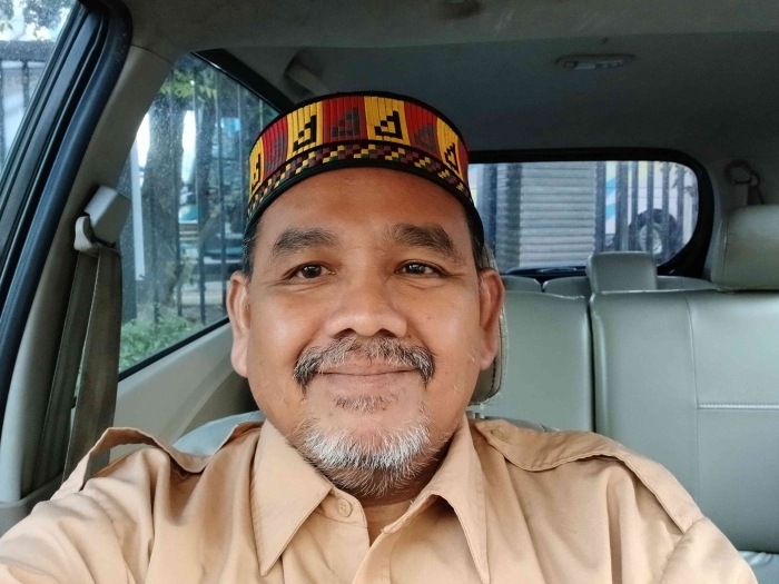 Omjay baru sampai sekolah/ dokpri