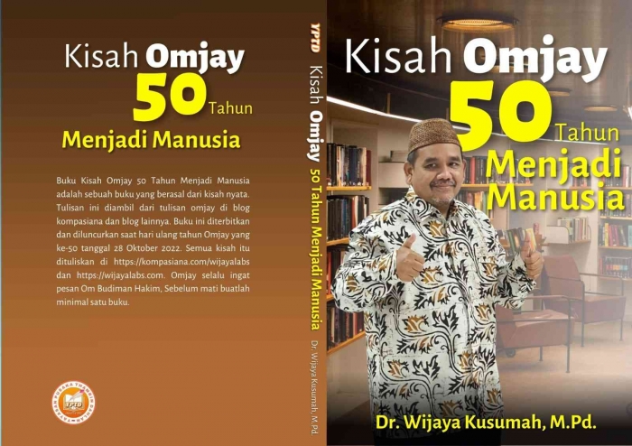 Buku Kisah Omjay/ dokpri