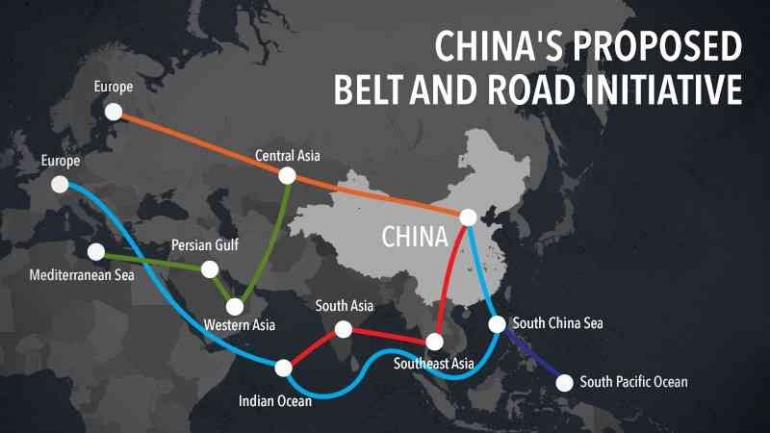 Bri Map. Simple Implikasi Belt Road Initiative (BRI) Tiongkok terhadap Indonesia ...