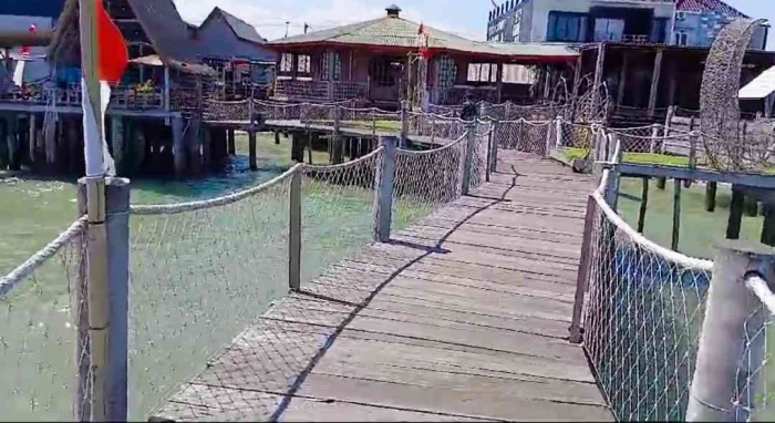 Berjalan di atas laut (dokpri)