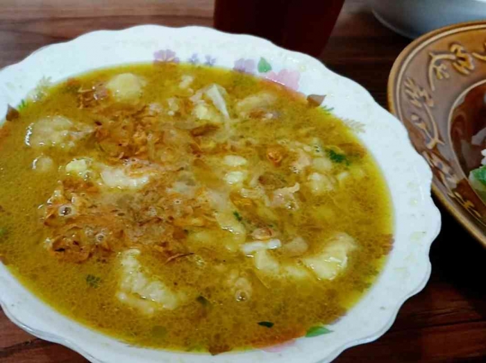 Soto Babat Pikatan, Wuenakk Memikat Bisa Prasmanan Sakwarek e...(dokpri)