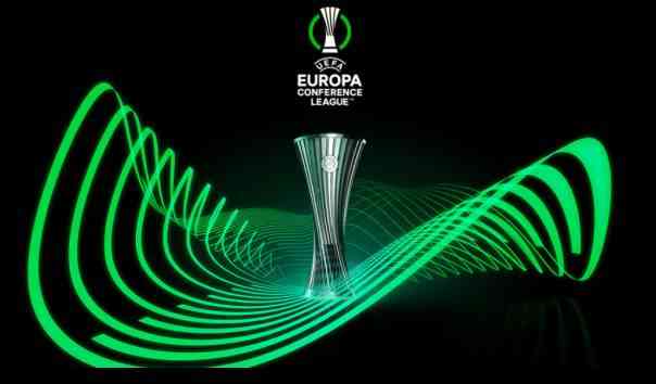 Logo dan Trofi UEFA Europa Conference League. (Sumber: uefa.com) via kompas.com