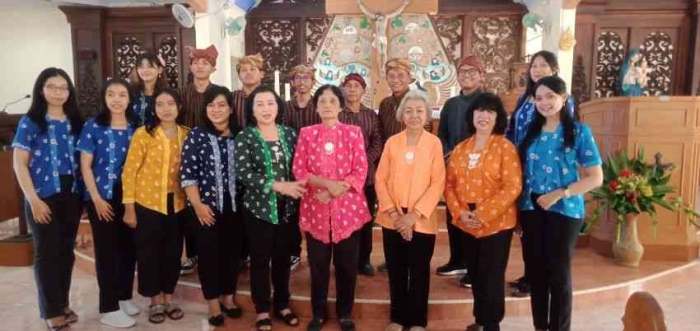 Komunitas Karawitan Dirasturi, Kesatrian Malang bagian wiyaga atau penabuh. I Dokumen pribadi