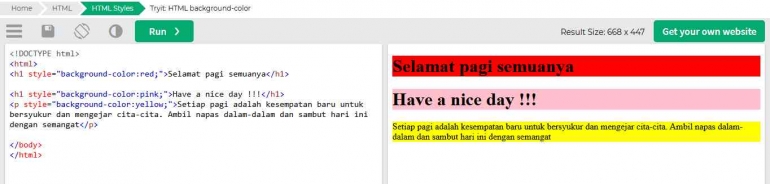 Style Web Html Memahami dan Mengimplementasikan HTML Styles, Gaya dan Estetika pada ...