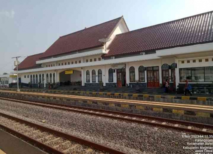 Stasiun baru yang belum dilengkapi kanopi. | Dokpri