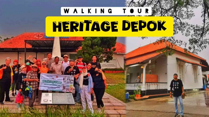 Walking Tour Heritage Het Land Depok. Dokumen Pribadi & Click Kompasiana
