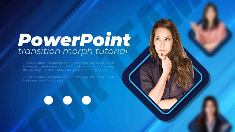 Transition Powerpoint Visual Powerpoint Transition Morph Tutorial - Next Level PPT Halaman 1 ...