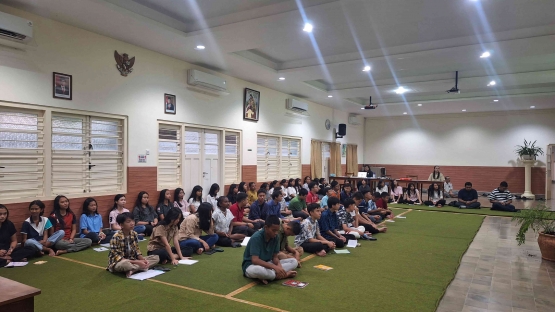Sesi materi Persatuan dan Pelayanan | Sumber : dokumentasi pribadi