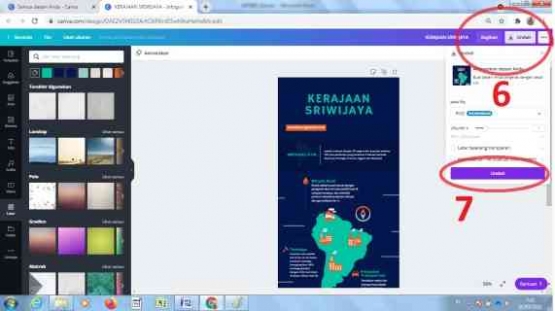 Bagikan infografis (Foto koleksi pribadi)