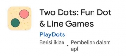 Aplikasi Two Dots (Sumber: Screenshot/Aura Angelina)