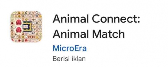 Aplikasi Animal Connect: Animal Match (Sumber: Screenshot/Aura Angelina)