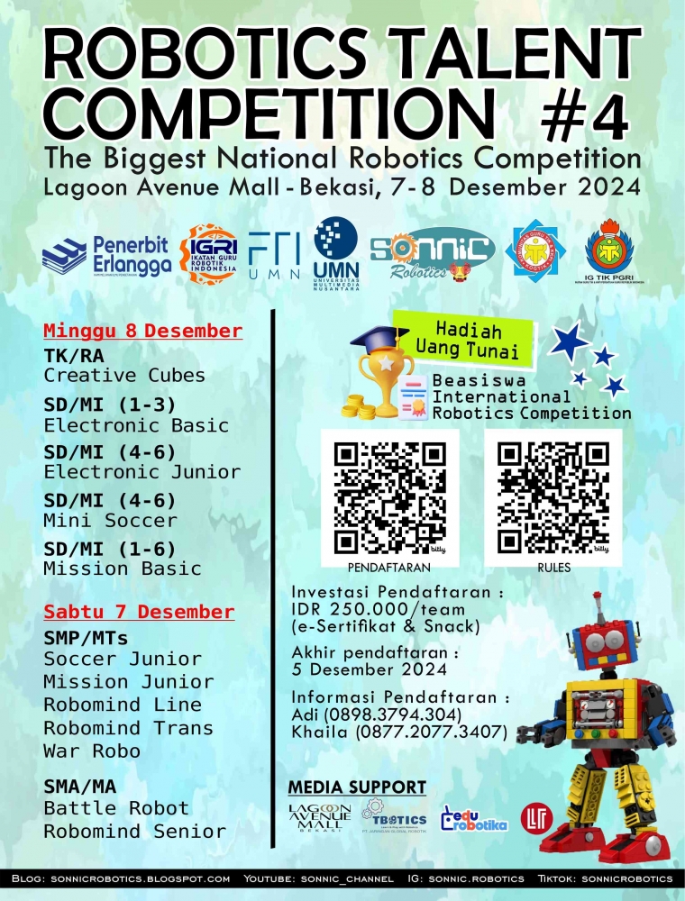 lomba robotik di mall lagoon / dok pri